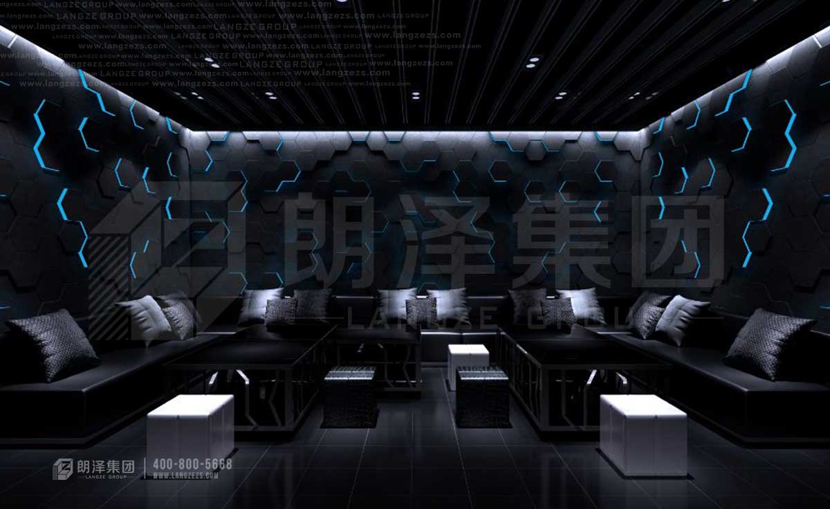 衡陽十三狼酒吧包房設計效果圖